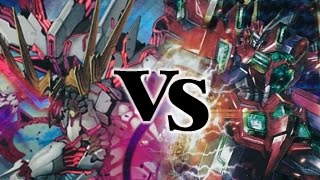 Cardfight Vanguard Link Joker  Imaginary Plane Dragon  vs Nova Grappler  Mega Flare [upl. by Akinak]