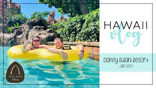 Hawaii 2024  Disney Aulani Vlog [upl. by Folger]