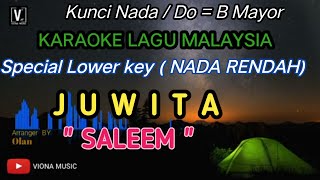 JUWITA  SALEEM  KARAOKE  NO VOCAL [upl. by Mehta]