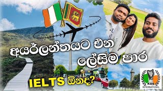 අයර්ලන්තයට එන ලේසිම පාරStudent Visa To Ireland Part1 ireland study [upl. by Eiramlatsyrk]