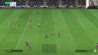 Hull City vs Cardiff City My reactions and comments gameplay EA Sports FC 24 [upl. by Umeh464]