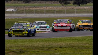 Ryan Hansford Race 1 The Bend 2023 Touring Car Masters [upl. by Edme]