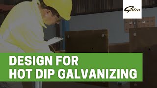 Design For Hot Dip Galvanizing  Galco Steel Ireland [upl. by Onil]