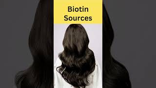 ✅️ Biotin Rich Foods  Biotin sources biotinbenefits biotin [upl. by Meesaw]