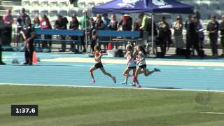 2014 Vic Schools Champs Girls U14 800m [upl. by Mullane]