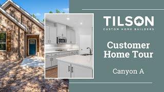 Cade Family Home Tour  Customized Canyon  Tilson Homes [upl. by Tfat]