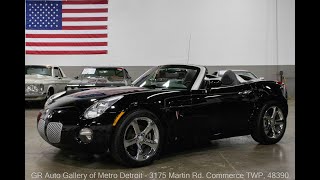 2007 Pontiac Solstice For Sale  Walk Around [upl. by Lingwood890]