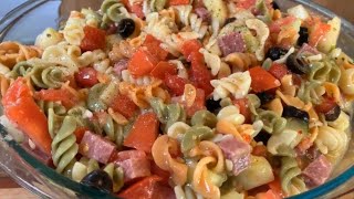 How to Make Pasta Salad [upl. by Doralin]