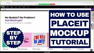 placeit mockup tutorial  placeit premium account free  placeit t shirt design  Online Course 01 [upl. by Alyat739]