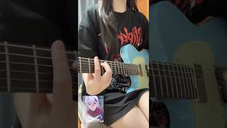 Aimer  残響散歌 잔향산가 일렉기타 커버 🎸 guitar guitarcover 일렉기타 ギター 귀멸의칼날 demonslayer zankyosanka [upl. by Ennalyrehc]