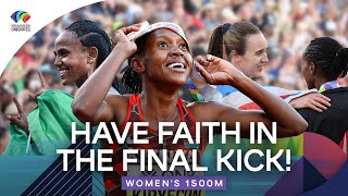 Womens 1500m Final  World Athletics Championships Oregon 2022 [upl. by Farron]