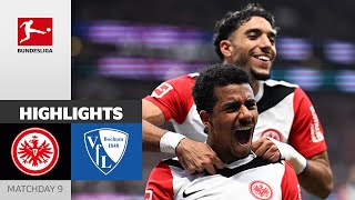 Frankfurt is UNSTOPPABLE  Eintracht Frankfurt  VfL Bochum  Highlights  Matchday 9 – Bundesliga [upl. by Ellinnet903]