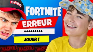 JE VOLE LE COMPTE FORTNITE DE NÉO  il rage [upl. by Esiole834]