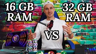 16GB vs 32GB RAM Laptop Explained Simply [upl. by Callida]