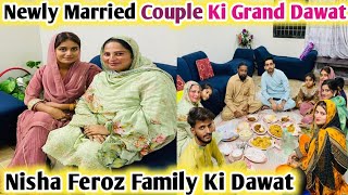 Dulha Dulhan ki Dawat😍Pak Village Food Nisha Feroz ki Dawat  Zoha Beauty Vlog [upl. by Va]