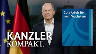 Kanzler kompakt Arbeit für Wachstum [upl. by Naashar]