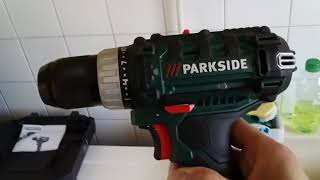 perceuse visseuse parkside 20 Volt LIDL Aperçu et Avis [upl. by Ayamat944]