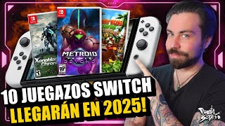 10 JUEGAZOS que llegarán a Nintendo Switch en 2025 y que DEBES TENER EN EL PUNTO DE MIRA [upl. by Nylrebma]