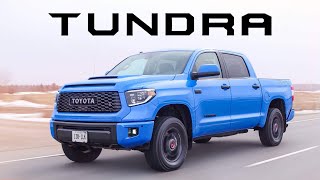 2019 Toyota Tundra TRD Pro Review  The Best AllAround Truck [upl. by Ffilc544]