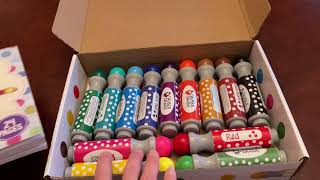 Washable Dot Markers  Dauber Dawgs Dotters  Review of Dauber Dawgs Dot Markers [upl. by Belding]