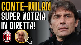 CONTE MILAN  Notizia in diretta quotVe lo dico per certoquot [upl. by Pigeon265]