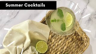 Best Summer Cocktail Recipes  Easy and Refreshing Cocktails [upl. by Aneem857]