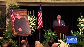 Justice Thomas Eulogy at Justice Scalia Memorial Service CSPAN [upl. by Dranyar115]