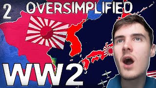 THIS MUST NEVER HAPPEN AGAIN WW2  OverSimplified Part 2  REACTION [upl. by Nero]