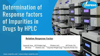 Determination of Response factors of Impurities in Drugs by HPLC [upl. by Acimak]