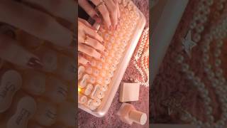 Cosmetics 🧡 ASMR Cute Keyboard Typing ⌨️ Lofree DOT quotFoundation” asmr shorts asmrshorts typing [upl. by Eolanda]