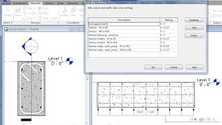 REVIT Structural Rebar Cover Tutorial  CADclips [upl. by Gisela]