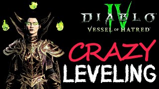 Crazy Fast Leveling Trick in Vessel of Hatred  Try Before Nerf  Diablo 4 [upl. by Beauvais]