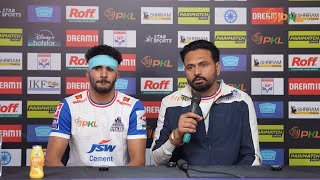 Devank amp Ayan are playing well  Manpreet Singh  Press Conference November 13  PKL Season 11 [upl. by Aihseyn903]