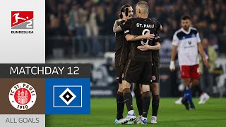 Pauli wins Derby  FC St Pauli  Hamburger SV 30  All Goals  Matchday 12 – Bundesliga 2  2223 [upl. by Kolodgie]