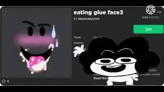 When roblox removes the eating glue face most viewed video [upl. by Raimund]