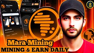 Mara Mining  New amp Amazing Crypto Mining Platform Review  How To Join Airdrop amp Earn Mara Coin [upl. by Yarw504]