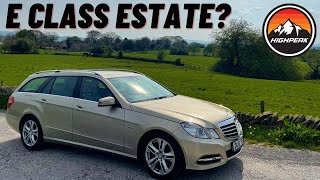 Should You Buy a MERCEDES E CLASS ESTATE Test Drive amp Review S212 E350 CDI [upl. by Hsina]