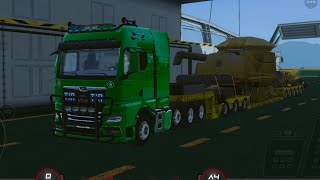 Truckers Of Europe 3 🚛🚛 gameplay Airolo to lech part 1 [upl. by Krute]