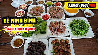 THÂM NHẬP QUÁN DÊ ĐÔNG KHÁCH NHẤT NINH BÌNH  FOOD TOUR XUYÊN VIỆT 09 [upl. by Ahseenal]