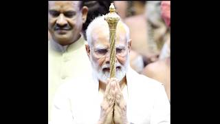 Narendramodi As the new building of the Indian Parliament is inaugurated modi bjp trending [upl. by Ettenawtna]