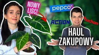 Haul zakupowy Acton Pepco Achaun🛒Pierwsze oznaki wiosny 🌱Domowy vlog🌱 Gosia i Miłosz Vlog [upl. by Bouzoun]