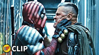 Deadpool vs Cable  Truck Fight Scene  Deadpool 2 2018 Movie Clip HD 4K [upl. by Icat576]