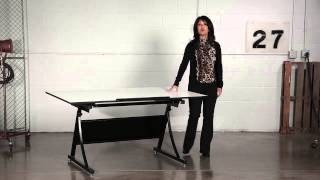 Safco PlanMaster HeightAdjustable Drafting Table [upl. by Phina]