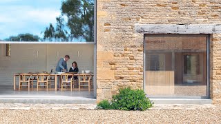 The Minimalist Architects Home Farm Converted Country StoneBricks House built in XVII century [upl. by Tirza]