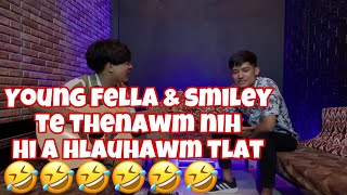 Young Fella ft Smiley  Kan Thenawm  RamBoss React [upl. by Ellon148]