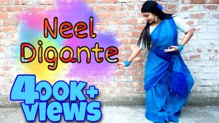 NEEL DIGANTE II SHREYA GHOSHAL II GOTRO II DANCE COVER BY SOUPARNA।। SOUPARNAS SECRET [upl. by Lyrradal]