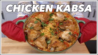 Chicken Kabsa One Pan Chicken And Rice Recipe  Glen And Friends Cooking [upl. by Ecineg794]