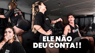 DESAFIEI UM ATLETA NO TREINO DE PERNA  time growth  maria vieira [upl. by Ynohtnad]