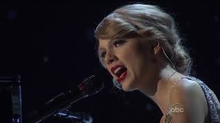 Taylor Swift Back To December CMA Awards 2010 with Froggys Fog [upl. by Nerhe]