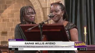 Alam ne obagi ne Willis Ayieko e kanisa mar All Saints Cathedral Nairobi  RamogiTV [upl. by Oderf]